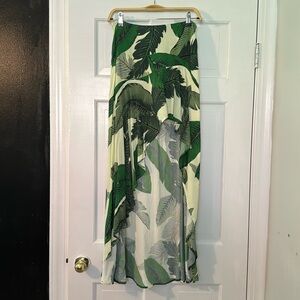 Beach riot palm print Rachel skirt size small
